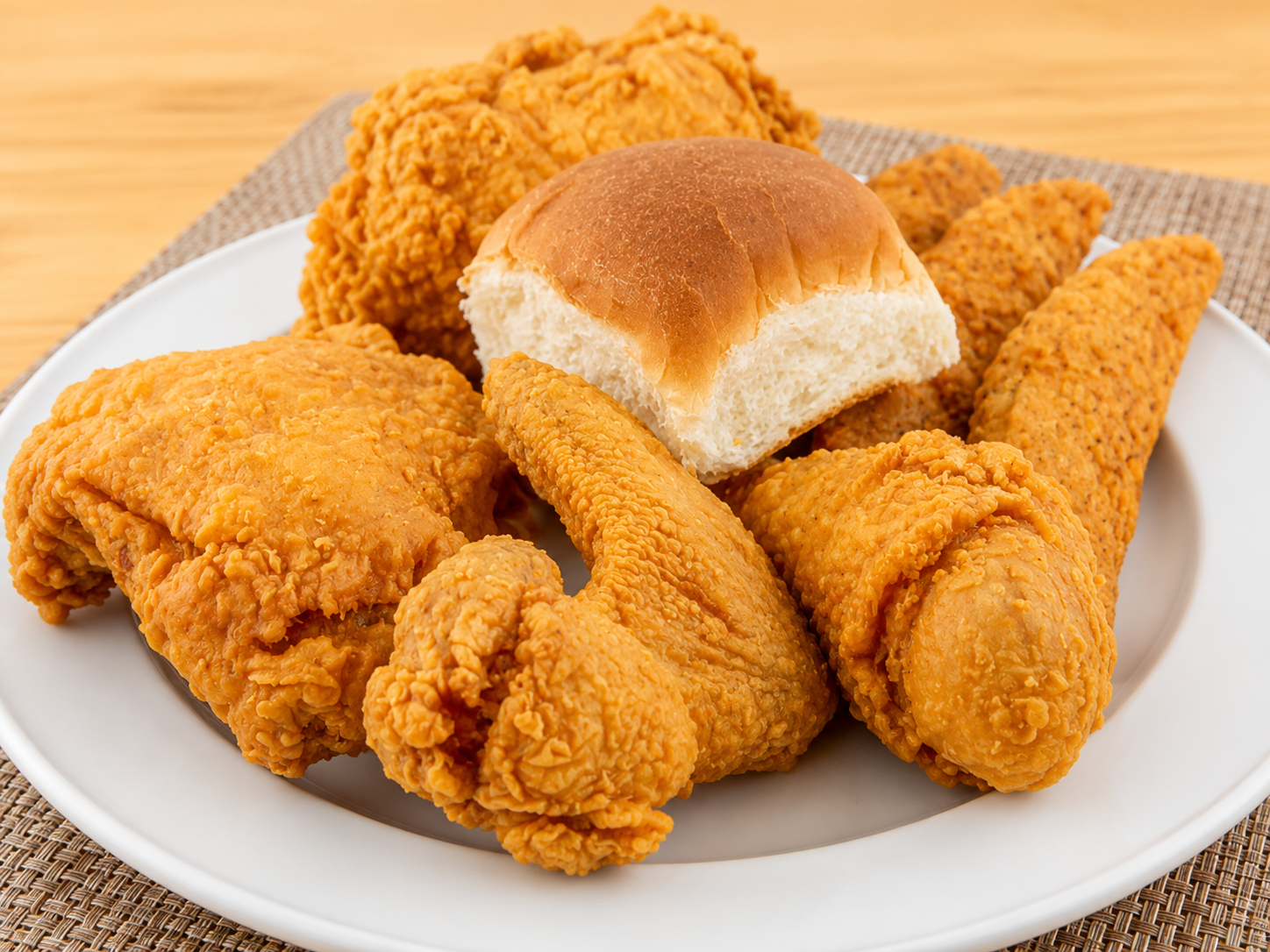 chicken mix basket, close crop