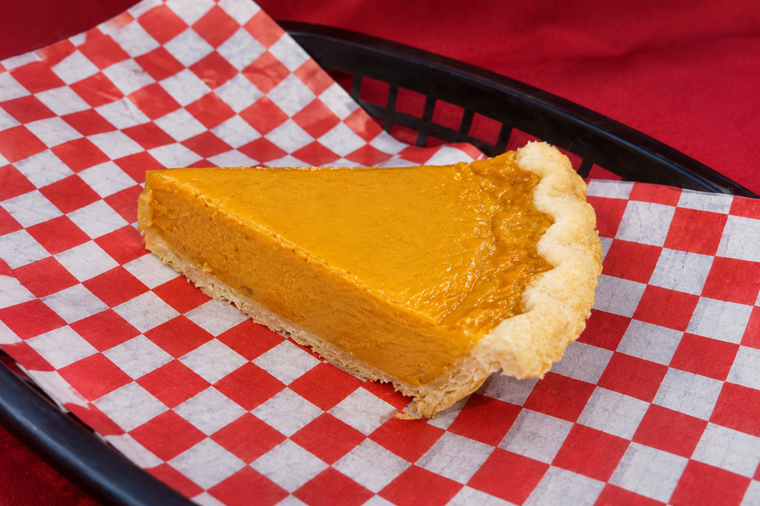 sweet potato pie slice